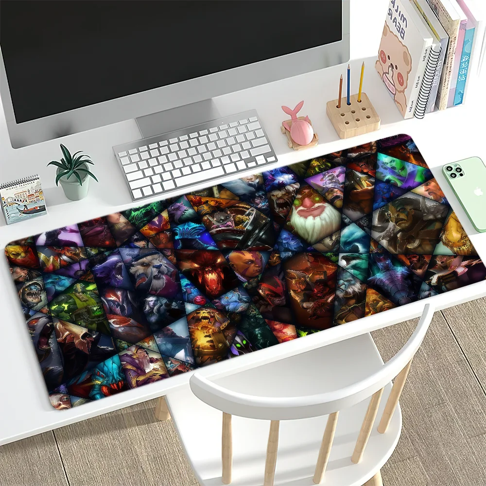 لعبة Dota 2 الإستراتيجية والتشغيل لوحة الماوس كبيرة حصيرة مكتبية لوحة المفاتيح مريح مكتب المطاط لعبة الكمبيوتر عدم الانزلاق مكافحة فراي المنزل Cus