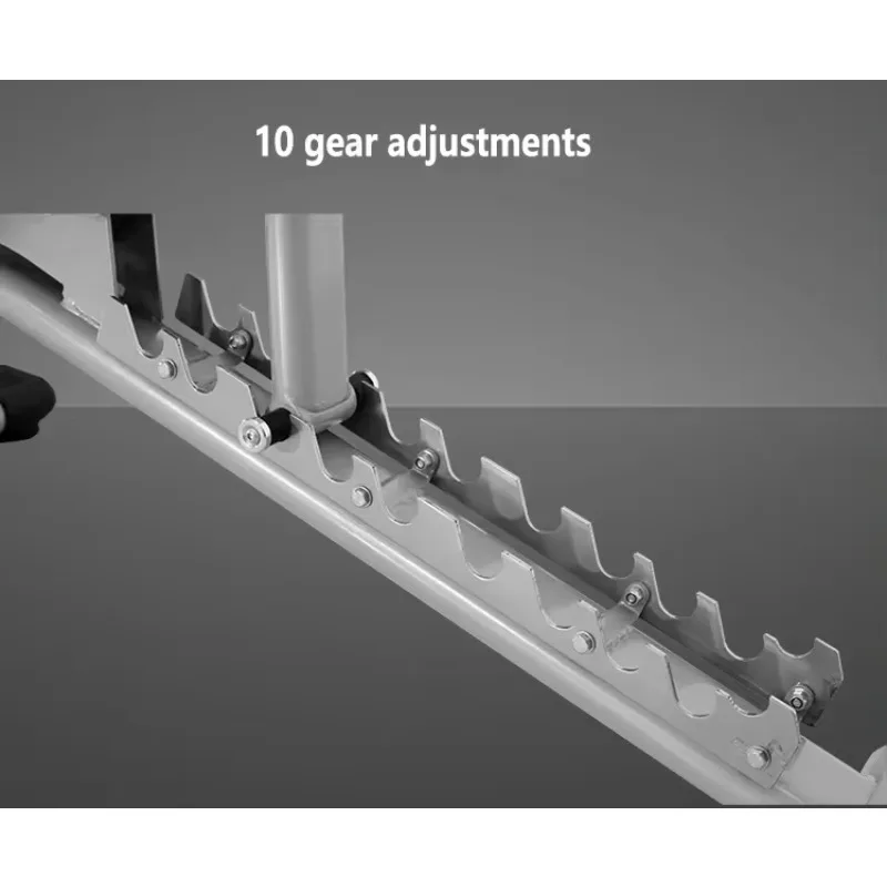 

Многофункциональная регулируемая скамья для фитнеса и тренировок на пресс, металлическая конструкция, нагрузка до 50 кг, для использования в помещении