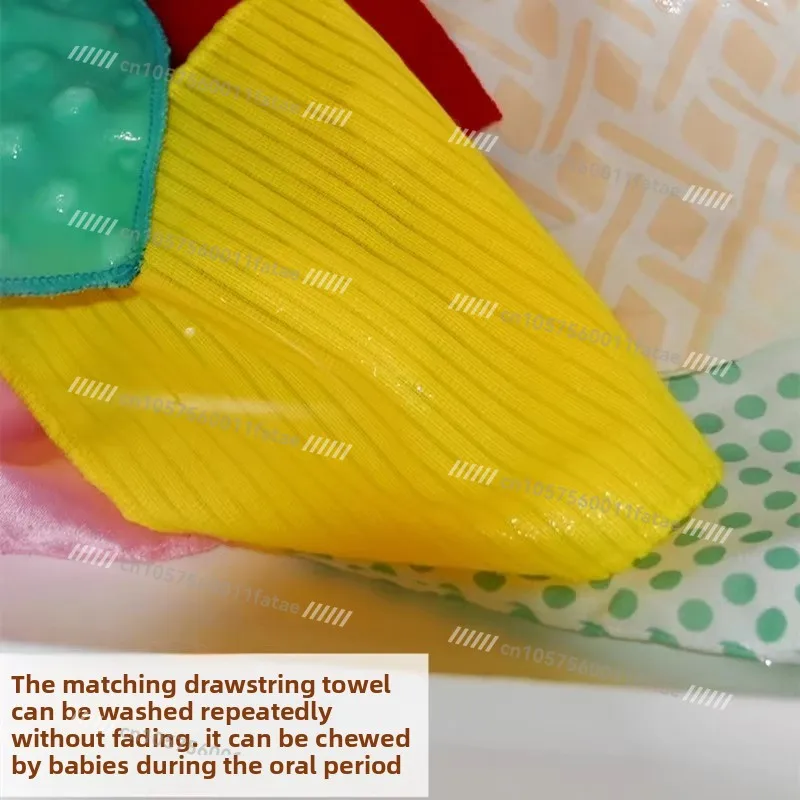 صندوق مناديل Lequan Beech للرسم الورقي السحري، ألعاب الضخ للأطفال من مايو إلى 18 شهرًا للتعليم المبكر