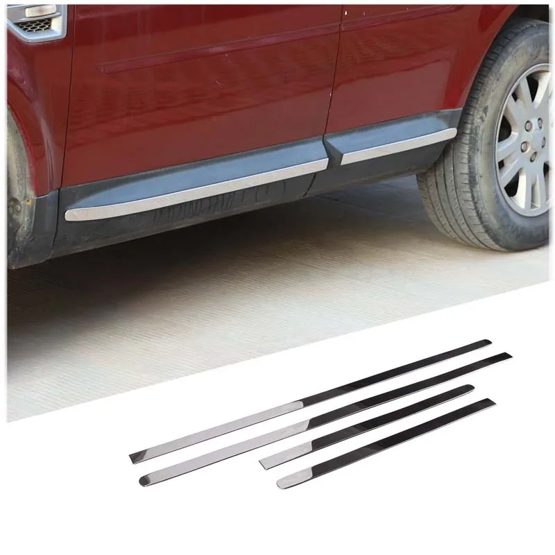 

For Land Rover Freelander 2 2008-2015 Stainless Steel Bright silver Car Door Body Side Molding Protector Trim Strips Accessorie