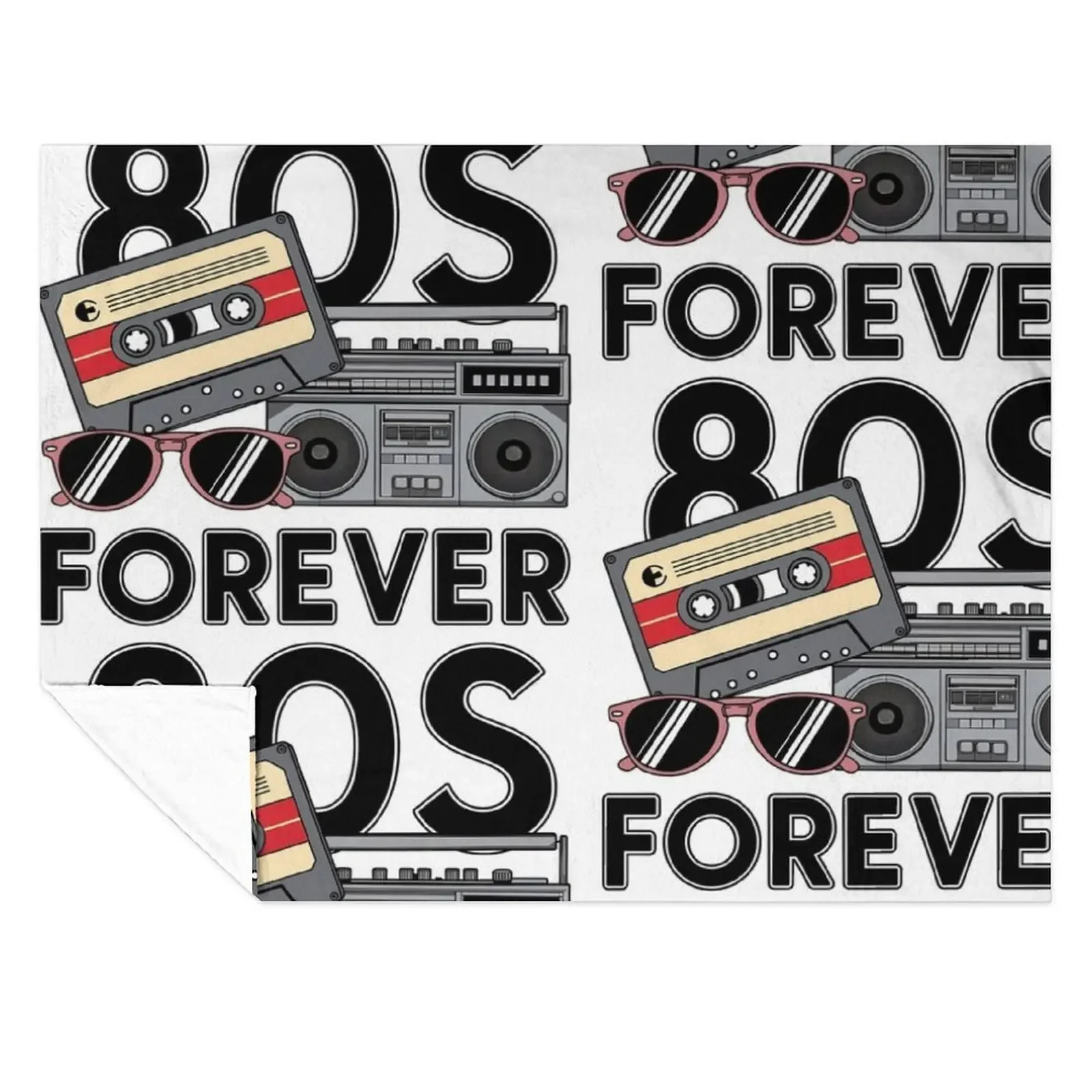 

80s Forever Throw Blanket Luxury Designer manga for sofa Camping Blankets