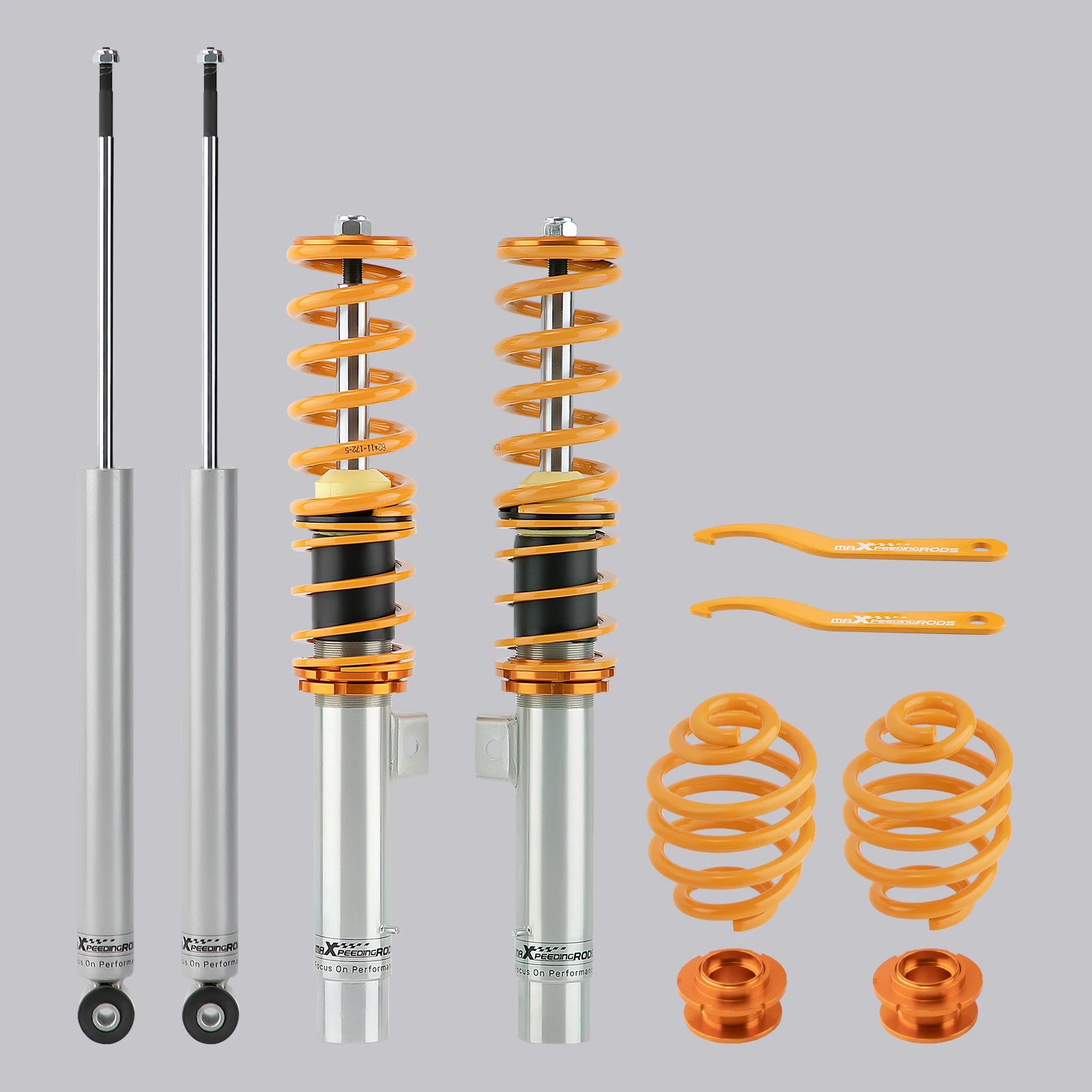 Coilover Coilovers Shock Absorber kit for BMW 3 Series E46 316i 325i 325Ci 323ci Adjustable Height Coilovers Struts Shocks