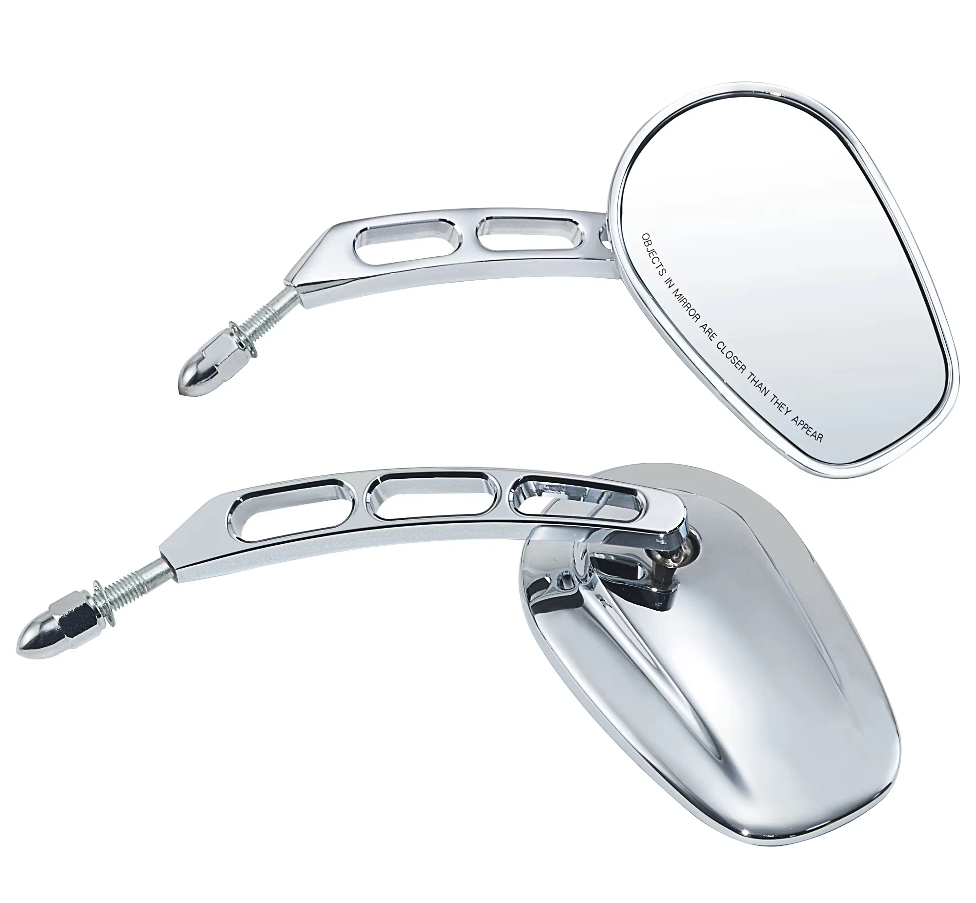 8MM Motorcycles Mirrors Rear View Side Mirror For Harley Honda Davidson Touring 360° Road King Street Glide Sportster tools