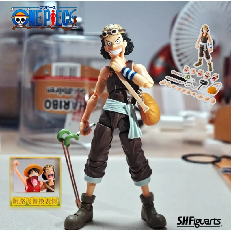 

Фигурка Bandai S.H.Figuarts One Piece Usopp, серия Dawn Of Adventure, детализированная подвижная фигурка, игрушка для коллекционеров аниме.