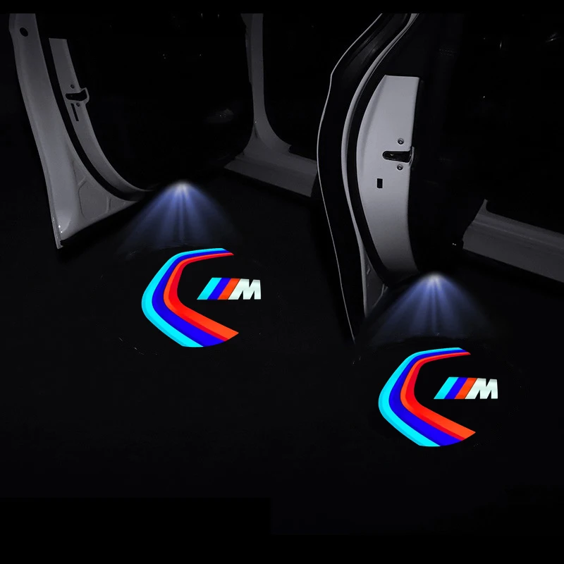

Car Door LED HD Welcome Courtesy Shadow Projector Lamp Logo Light For BMW M M5 M3 X1 X3 E38 E39 E46 E53 E60 E61 E64 E70 E71 E85