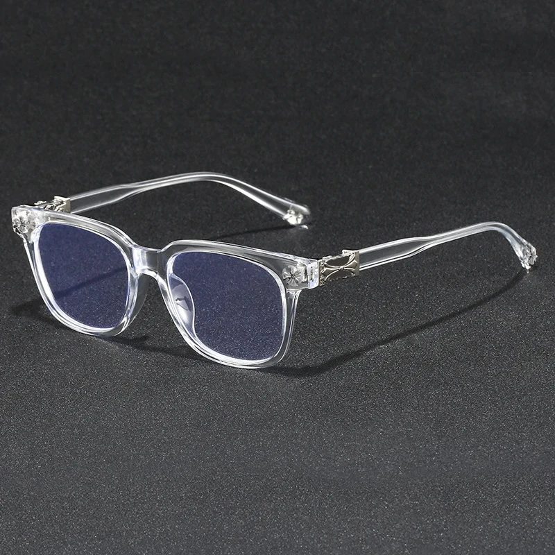 2026 Neue Übergroße Blaulichtfilter-Brille für Damen mit Strass-Dekor Anti-Strahlungs-Computerbrille F114