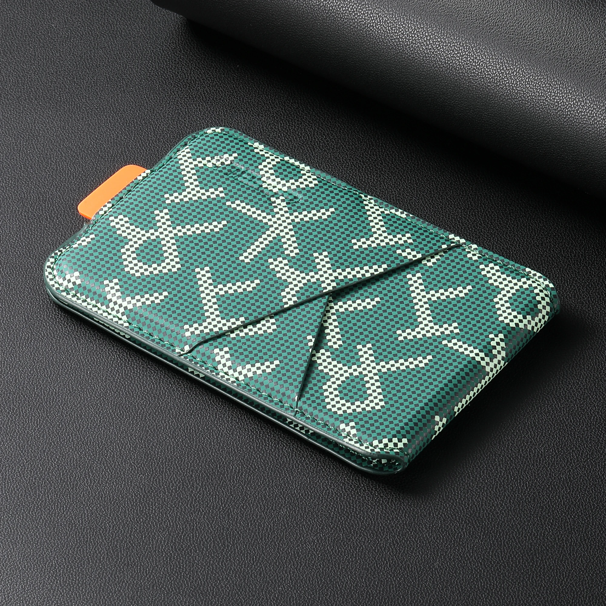 Leather Wallet For Magsafe Magnetic Cellphone Card Holder For IPhone 16 15 14 13 12 17 Pro Max Plus Bank Card Strong Magnet Case