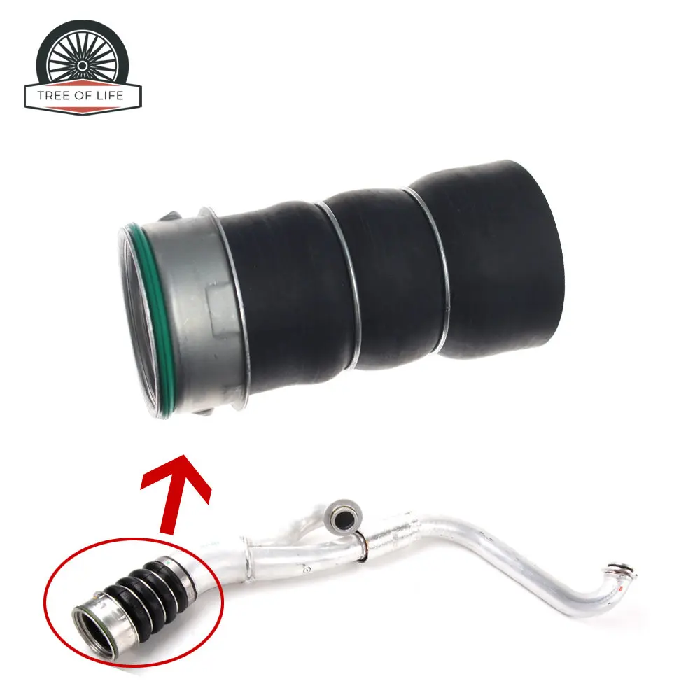 11657556551 FOR BMW E90 E91 E92 E93 335i 335xi 2006 2007 2008 2009 2010 2011 2012 2013 3.0 TURBO INTERCOOLER HOSE
