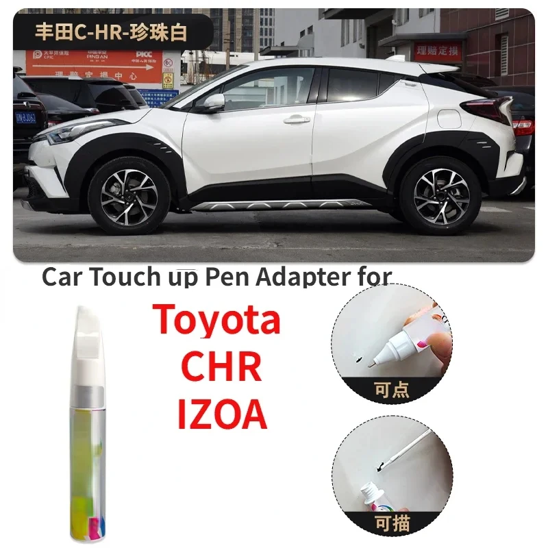 

Car Touch up Pen Adapter for Toyota CHR IZOA Paint Fixer Pearl White Lingshang Dazzle Crystal Black Coral Red Automobile Coating