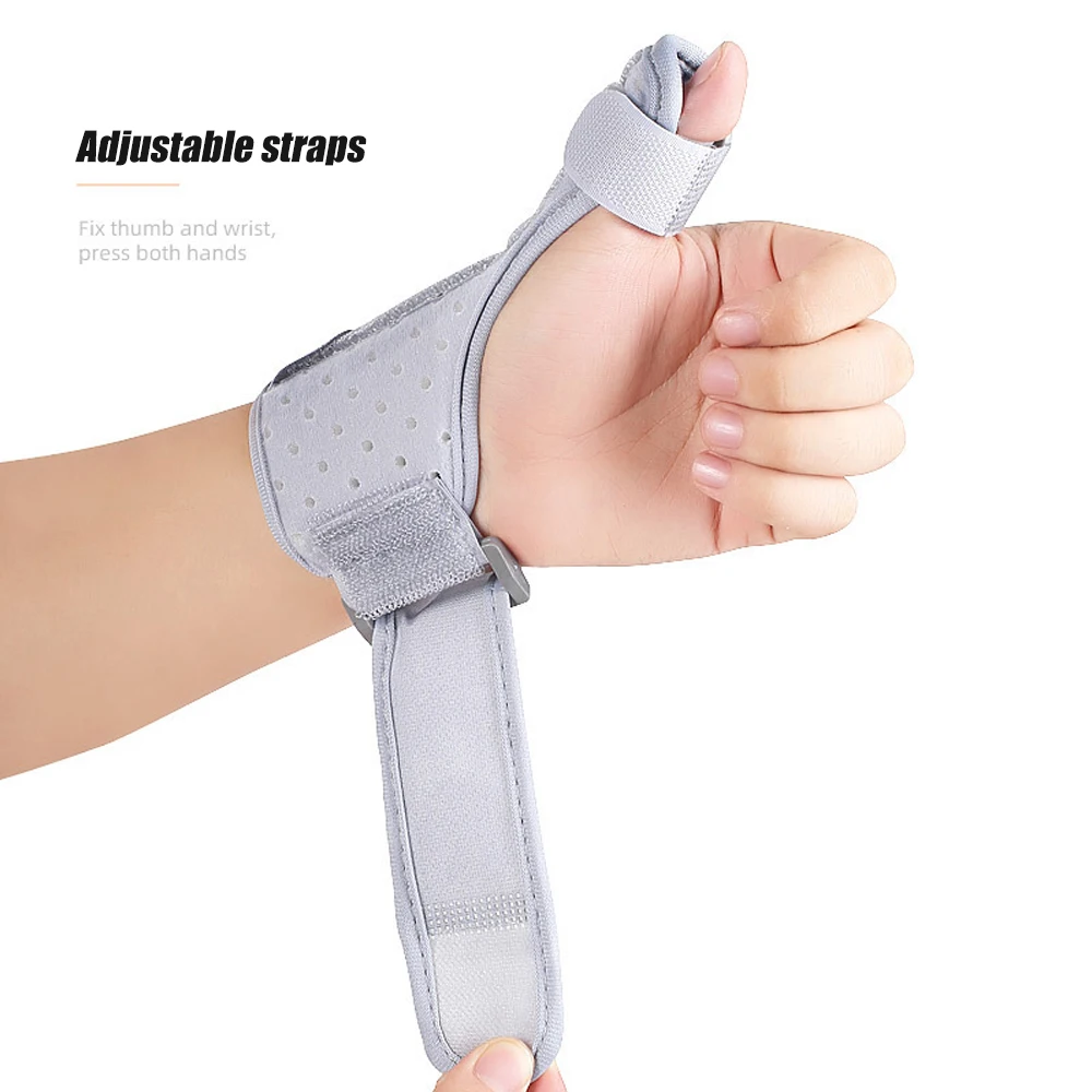 1Pcs Thumb&Wrist Stabilizer Splint for Thumb,Trigger Finger,Pain Relief,Arthritis,Tendonitis,Sprained,Lightweight And Breathable