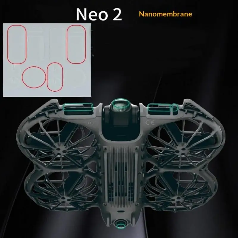 For Neo 2 Drone Tempered Film Camera Lens Protectors Anti- Lens Films For Neo Drone Accessories