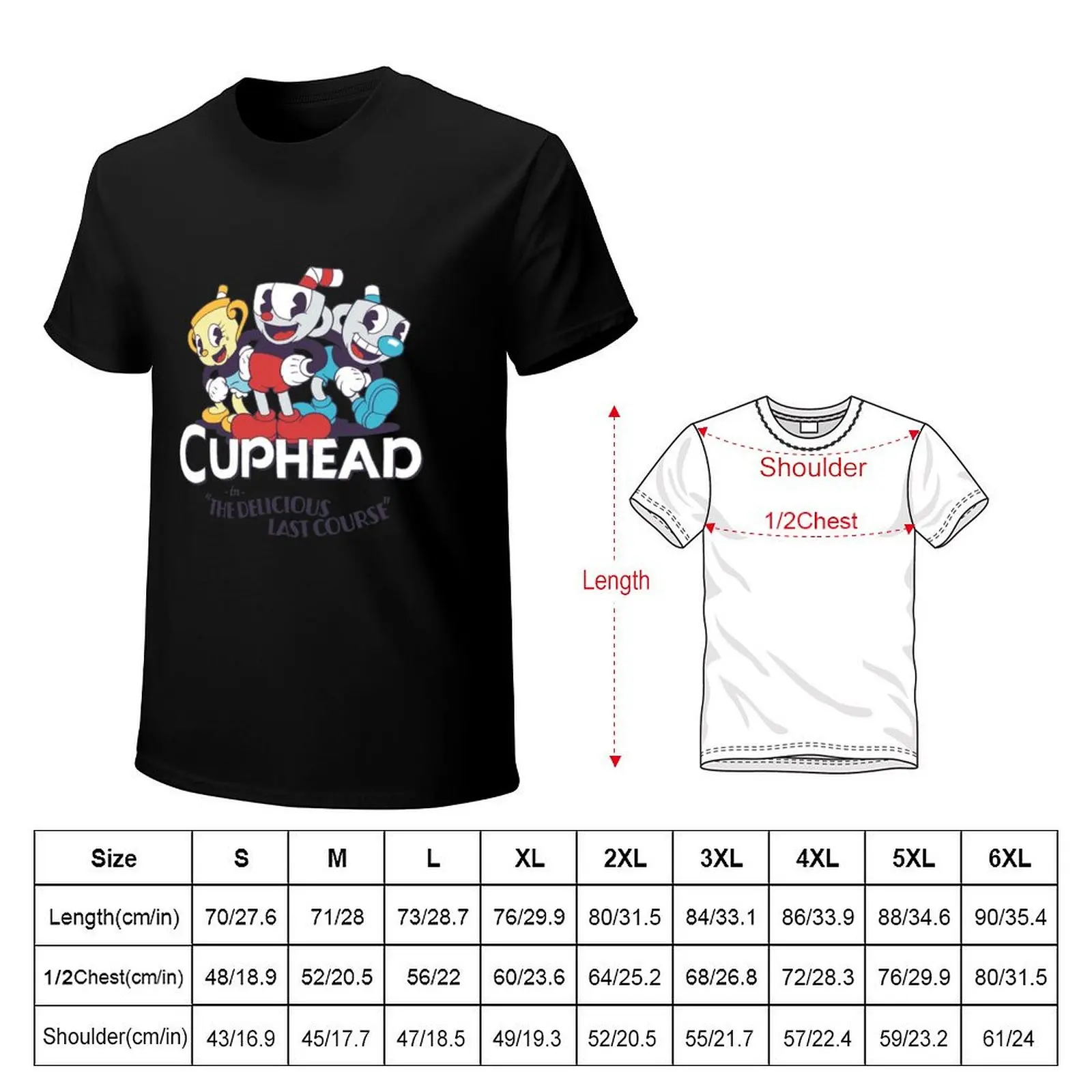 THE CUPHEAD DLC SQUAD T-Shirt UV Sun Protection Tee Shirt