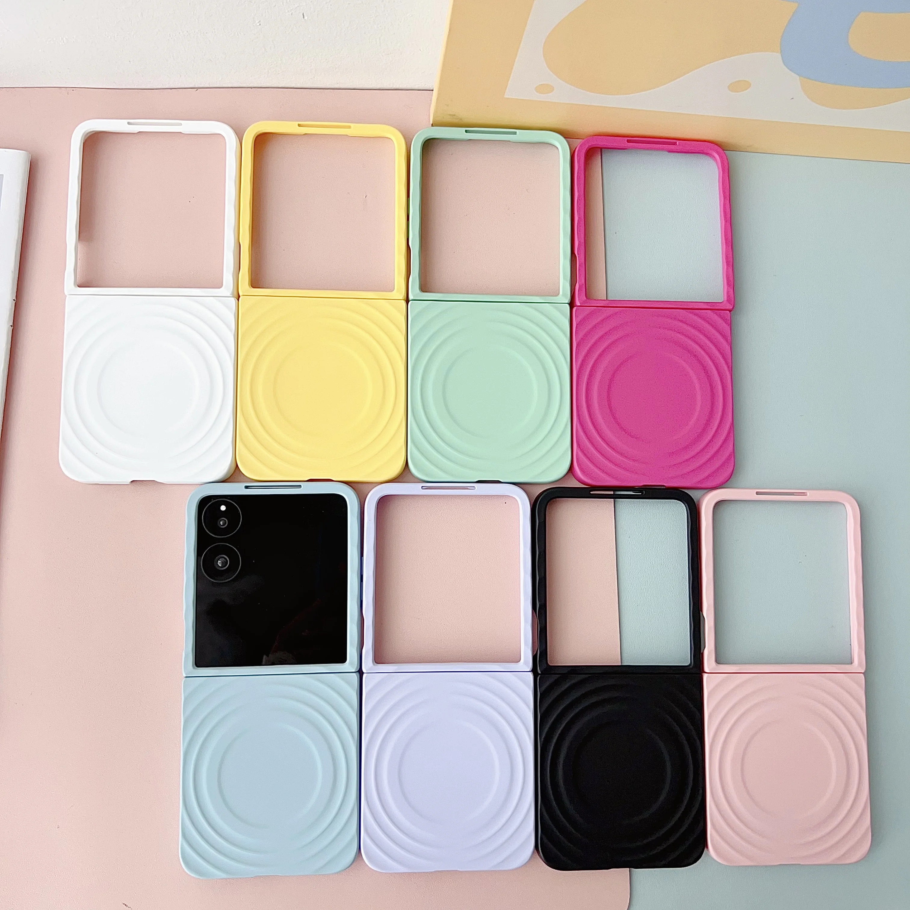 

Luxury Unique Elegant Colorful Magnet Phone Case Cover For Xiaomi Mix Flip 2