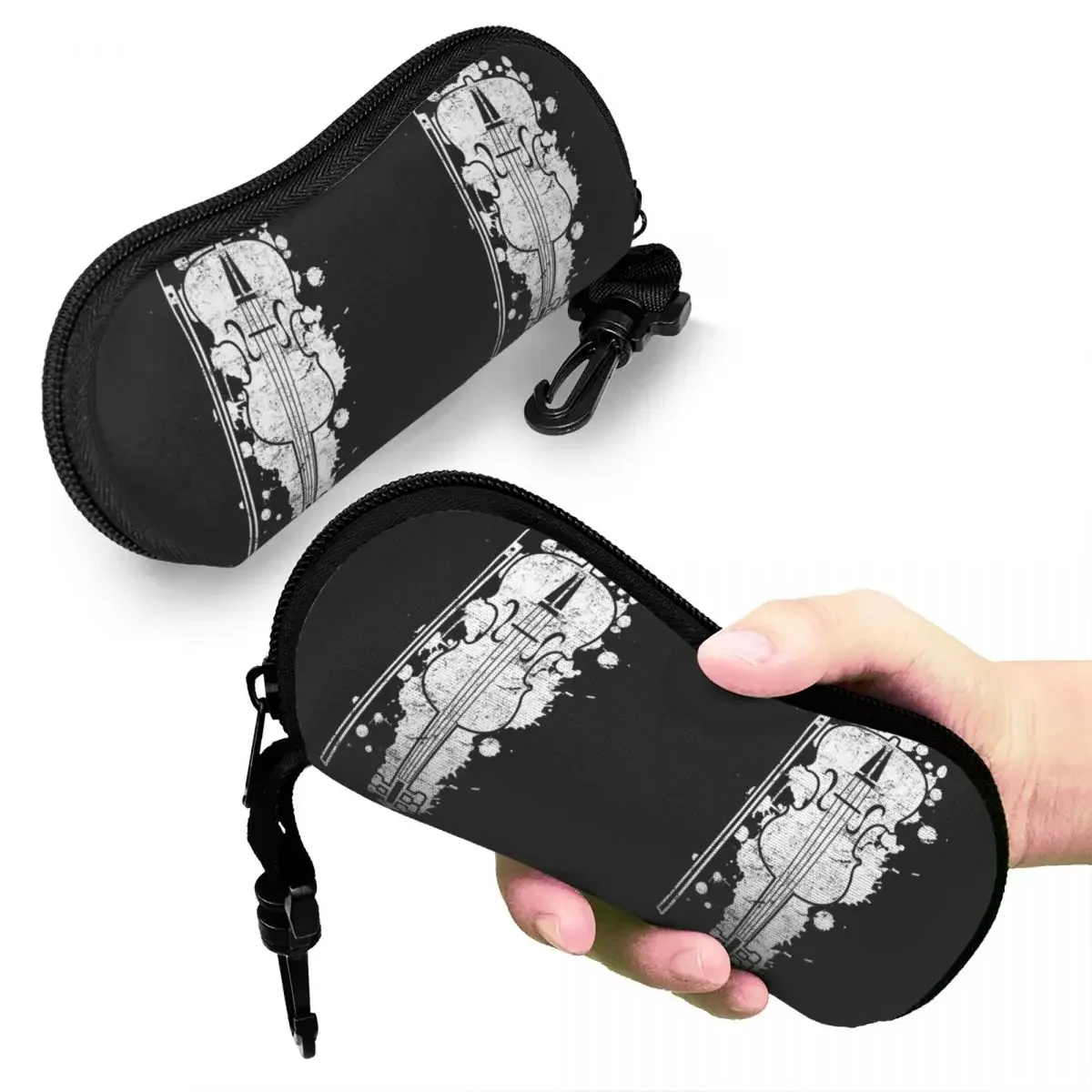 

Винтажная подарочная коробка для скрипки, женская и мужская мягкая сумка для очков