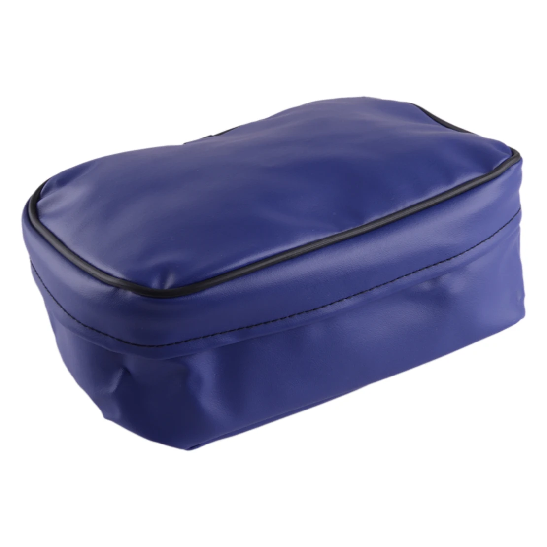 Universal Motorcycle Tool Storage Bag Fit for Honda XR250 Kawasaki KLX250 Suzuki DRZ250 Yamaha TTR250 Blue PU Leather