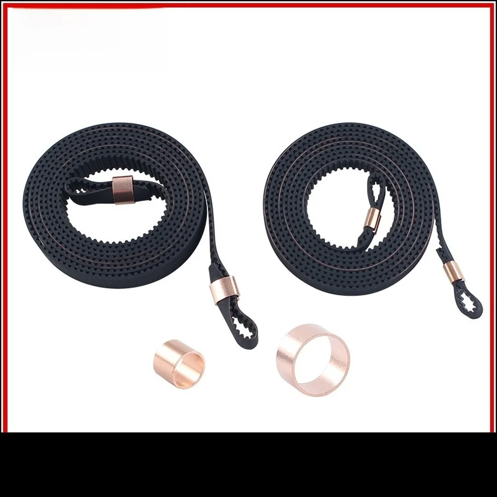 /Timing /Belt /Kit For KOBRA 3 Max X Y Direction Synchronous Belt Replacement Parts For 3D Printer Accessories Black