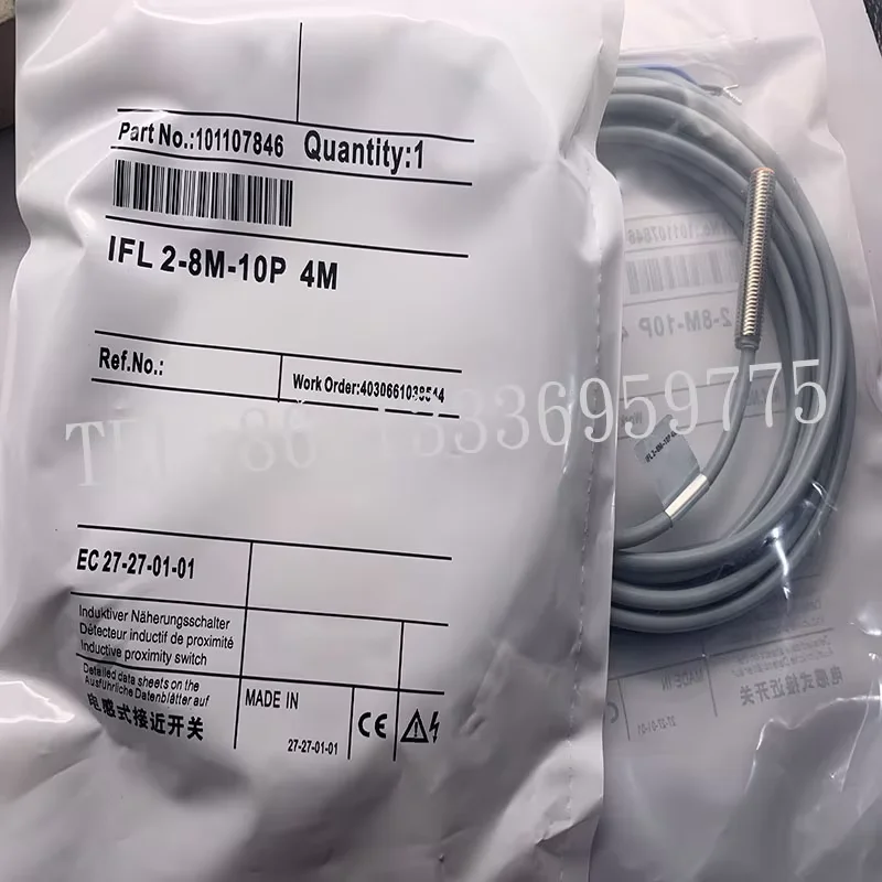 

Совершенно новый оригинальный сток на складеIFL 2-8M-10P IFL-N-2-8M-01ST2P IFL2-8M-10ST2N новый оригинальный индуктивный датчик приближения