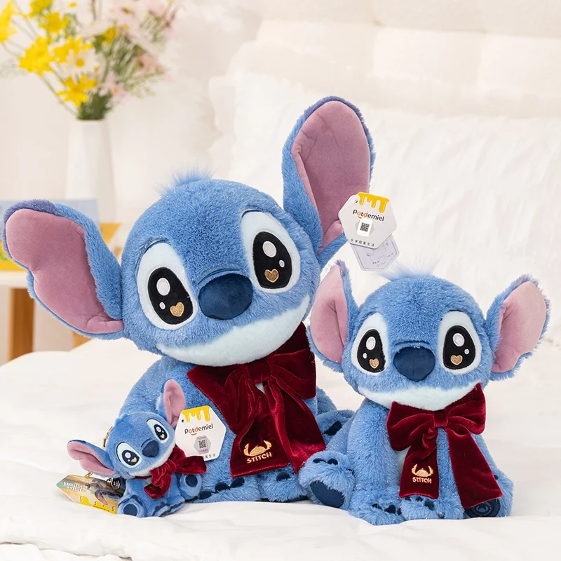 

Cute Stitch Plush Toys Cartoon Soft Elf Stuffed Doll Anime Movie Xmas Gift Kawaii Home Decor Sofa Plush Pillow Back Cushion
