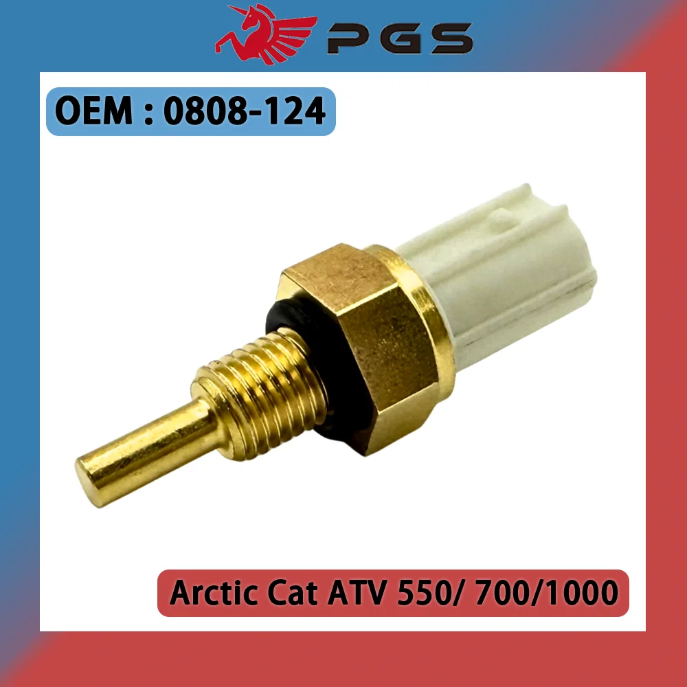 Sensor de temperatura del agua 0808-124 para Arctic Cat ATV TRV TBX Prowler 550 550s 700 700s 1000 Alterra TRV Wildcat MudPro