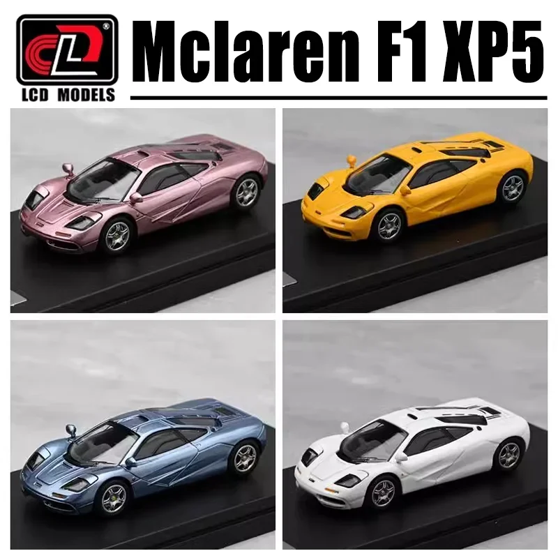 LCD 1/64 Mclaren F1 XP5 Legering Speelgoed Motorvoertuig Diecast Metaal Model Geschenken