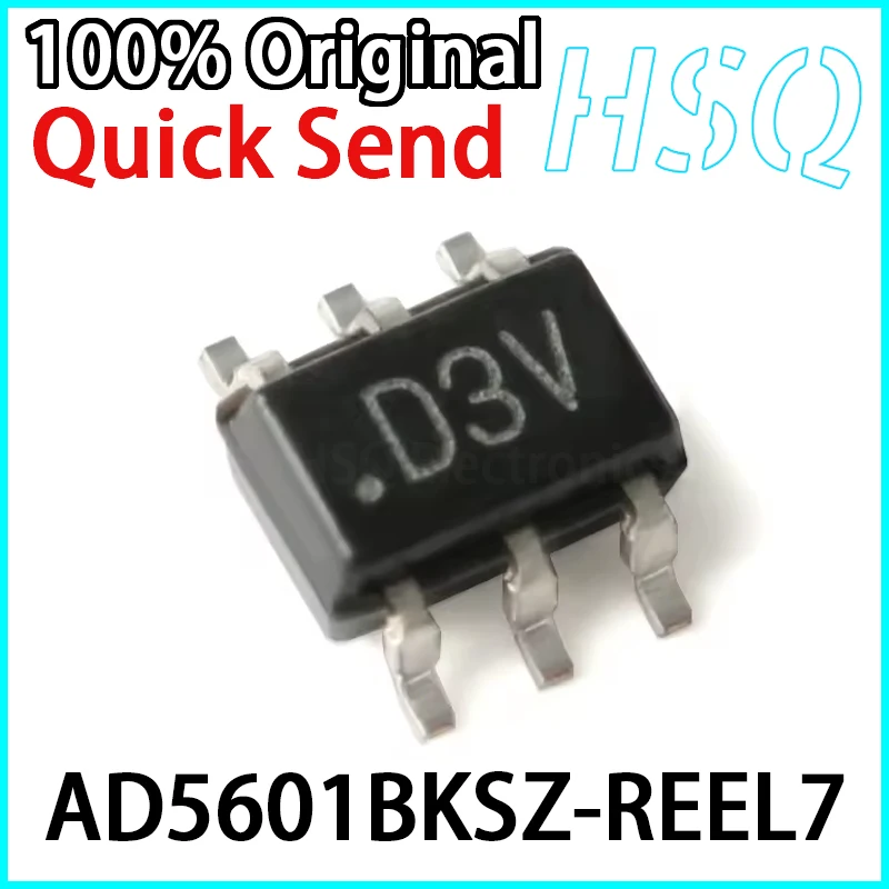 2PCS Original AD5601BKSZ-REEL7 Screen Printed D3V OT-363 8-digit Analog-to-digital Converter in Stock