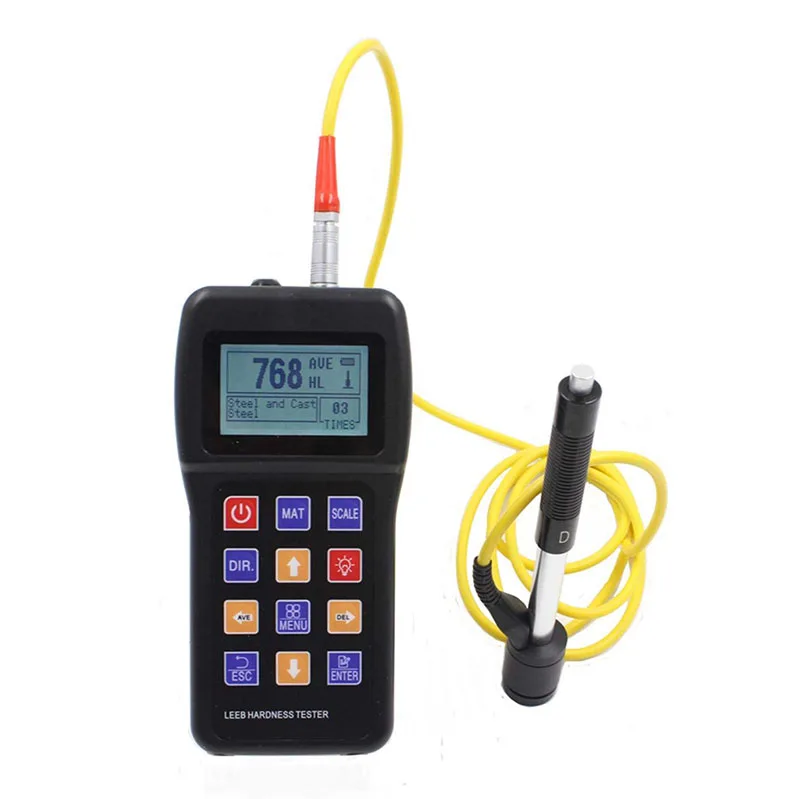 VTS-180 Portable Leeb Hardness Tester with 170 to 960 HLD Measuring Range Digital Durometer Hardness Testing Instrument