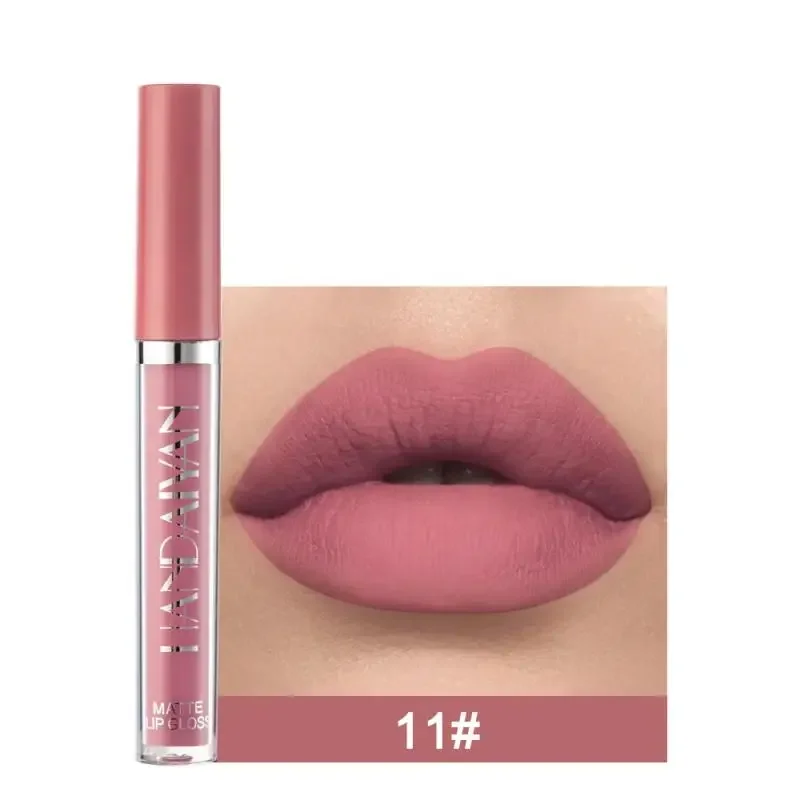 12 Colors Matte Lip Gloss Waterproof Liquid Lipstick Long lasting Lip Stain Red Lipgloss Lip Tint Women Lipstic Makeup