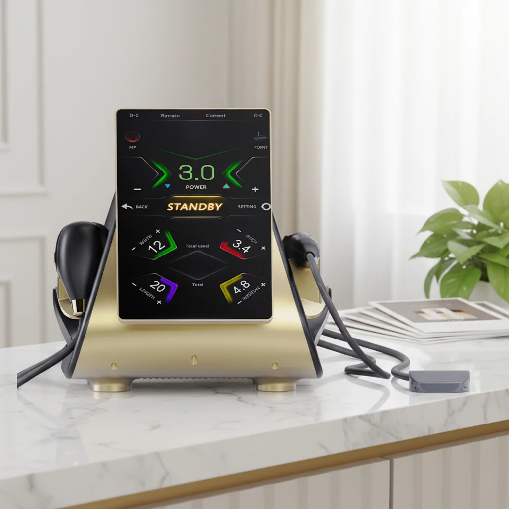 

Новая модель аппарата 22D для лифтинга лица и тела, подтяжки кожи, липолиза, с многострочной двойной рукояткой, высокой интенсивности