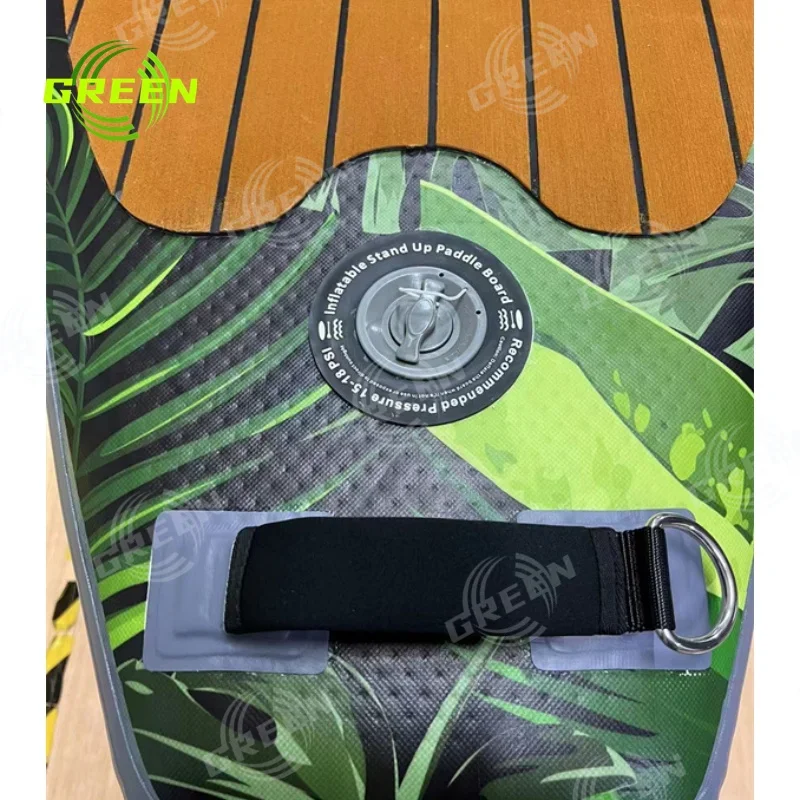 Wholesale Oem Isup Wakeboard Water Sport Inflatable Stand up Paddleboard Soft Surfboard Waterplay Surfingboard with Kayak Seat