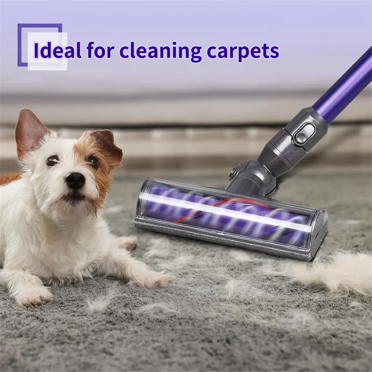 منظف رأس المحرك سريع التحرير لـ Dyson V6 DC58 DC59 DC62 DC72 DC74 قطع غيار رأس المكانس