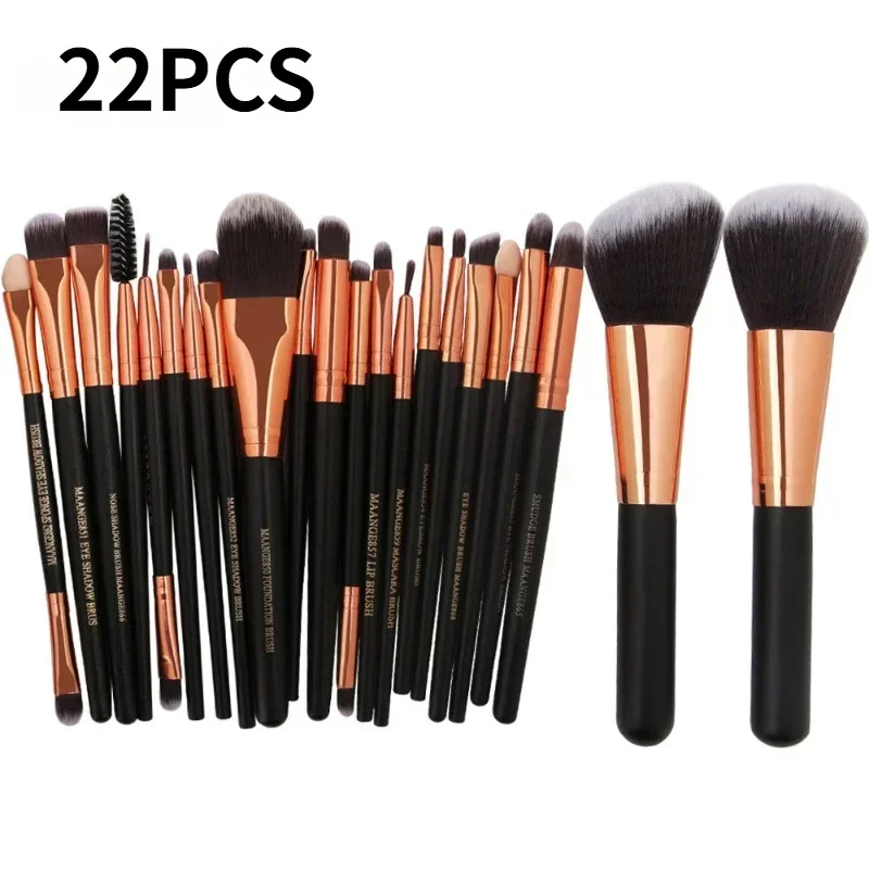 

3/13/22pcs Professional Makeup Brushes Tools Set Make Up Brush Tools Kits for Eyeshadow Eyeliner Cosmetics Brushes Maquiagem