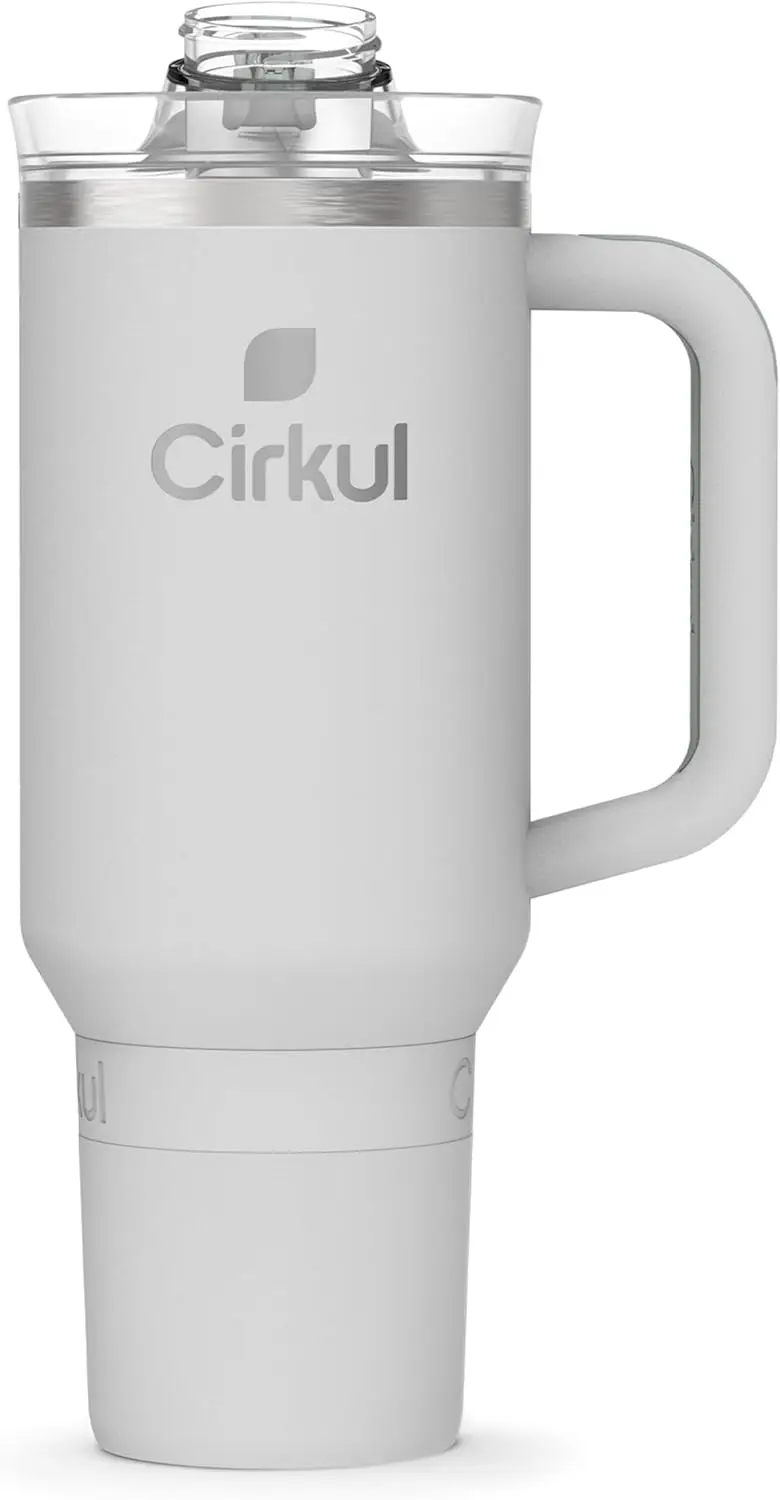 

40oz. Fog Stainless Steel Tumbler with Handle, All-Day StrawSip, Double-Wall Insulated