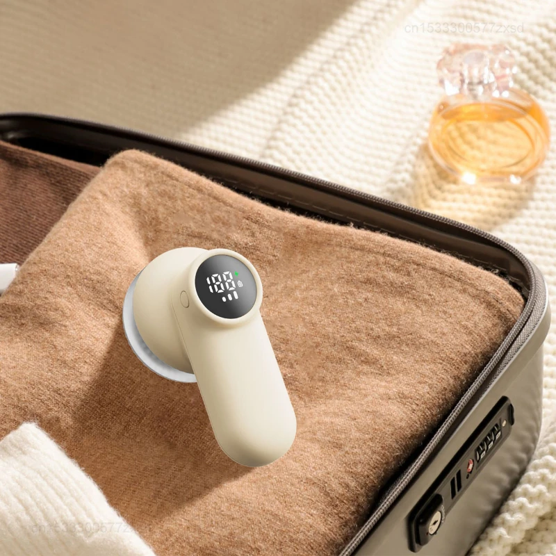 Xiaomi Electric Hairball Trimmer 6 Blades Smart LED Digital Display USB Charging Sweater Lint Remover Home Portable Ball Remover