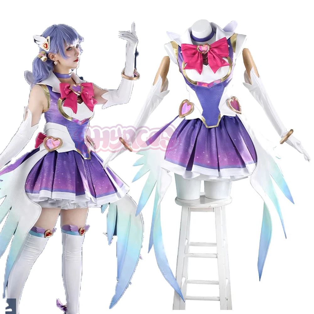

OOW Kiriko Cospaly Costume Magical Girl Lolita Dress Headwear Shoes Halloween Carnival Party Outfits Cospaly Costume Accessories