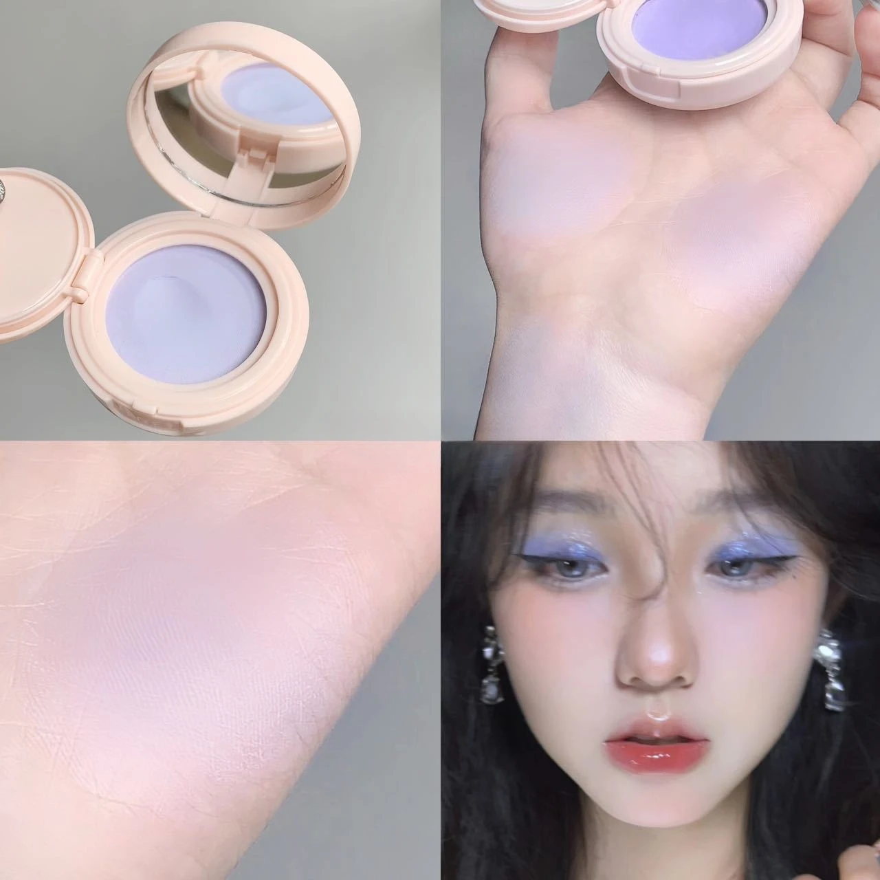 Blush Cushion Cream Matte Nude Milk Pink Long Lasting Natural Youthful Look Daily Makeup Portable Soft Texture High Quality