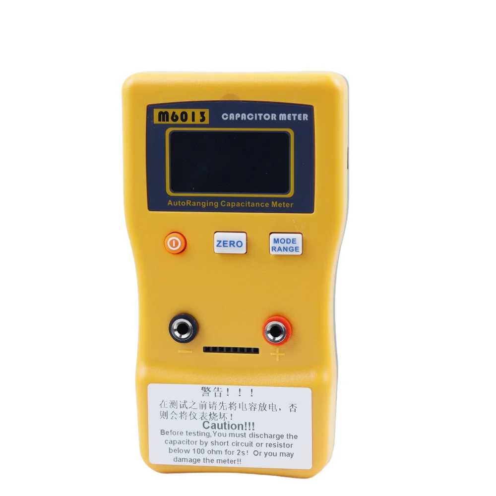 Handheld automatic range digital capacitance meter M6013 high-precision digital display capacitance tester