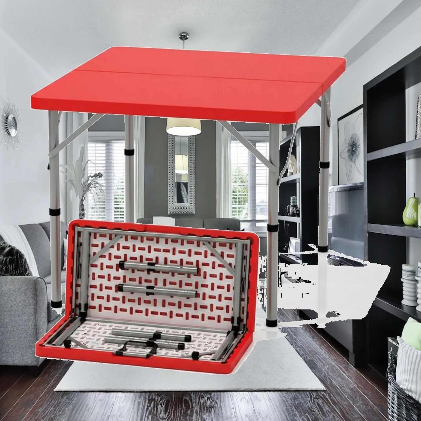 mesa-plegable-de-plastico-y-metal-resistente-para-cuatro-personas-en-eventos-al-aire-libre