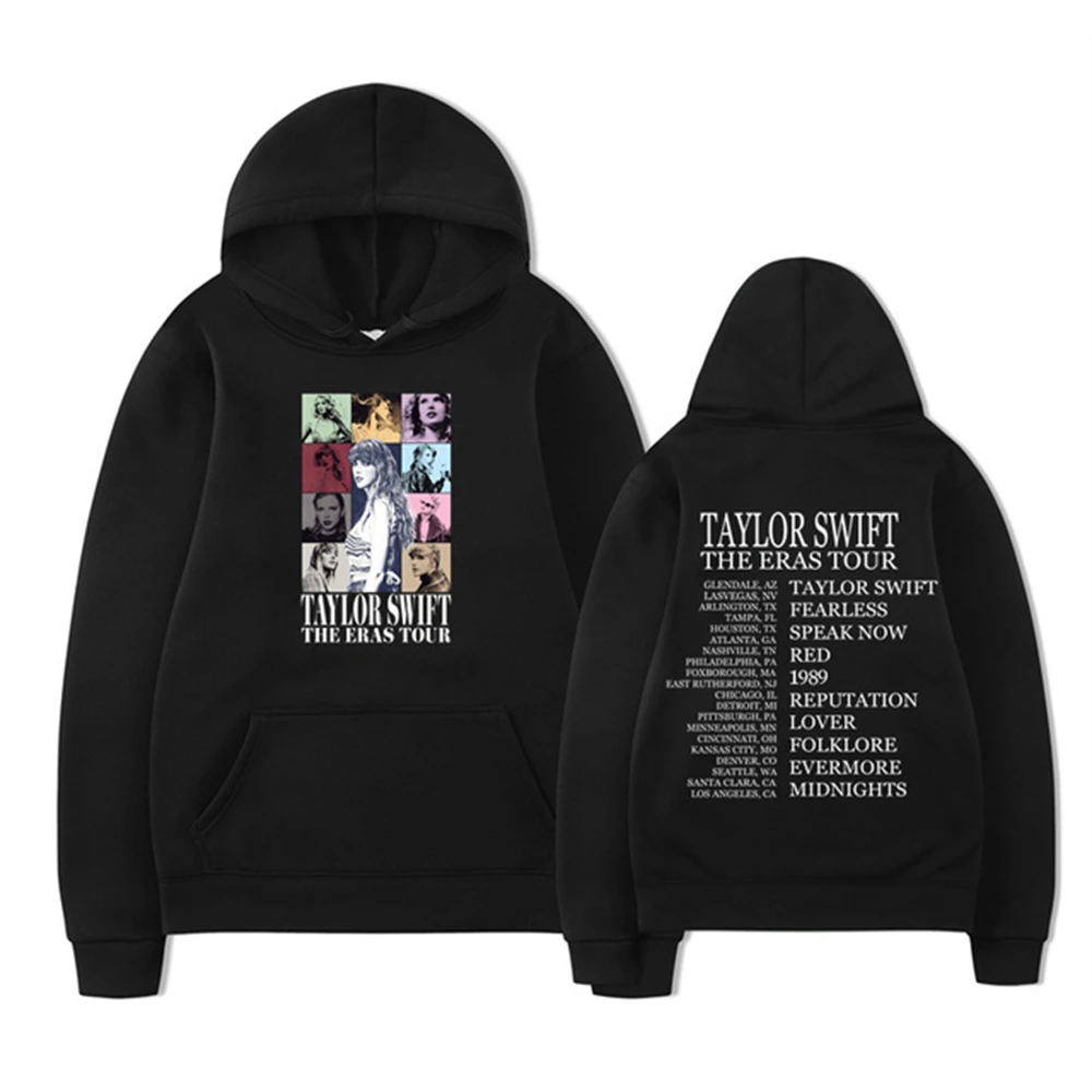 Taylor Times Tour Merch World Tour Men Women Hoodies Fashion Cosplay Pullover Sweatshirt Casual Daily Autumn Winter coat