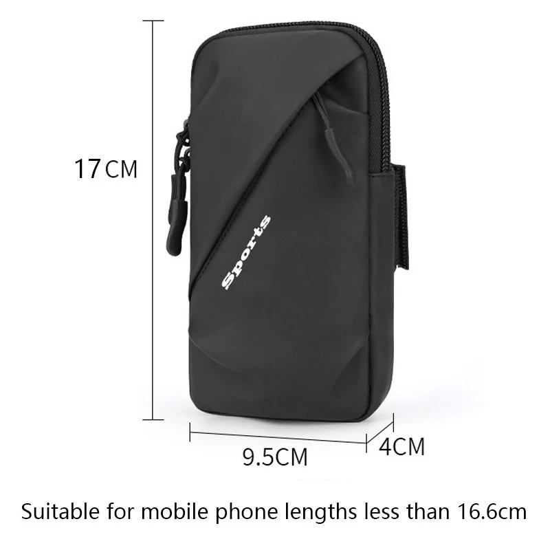 Arm Bag Outdoor Sports Mobile Phone Armband Female Male Running holder Breathable Waterproof Bags for Xiaomi Huawei iPhone 14 15