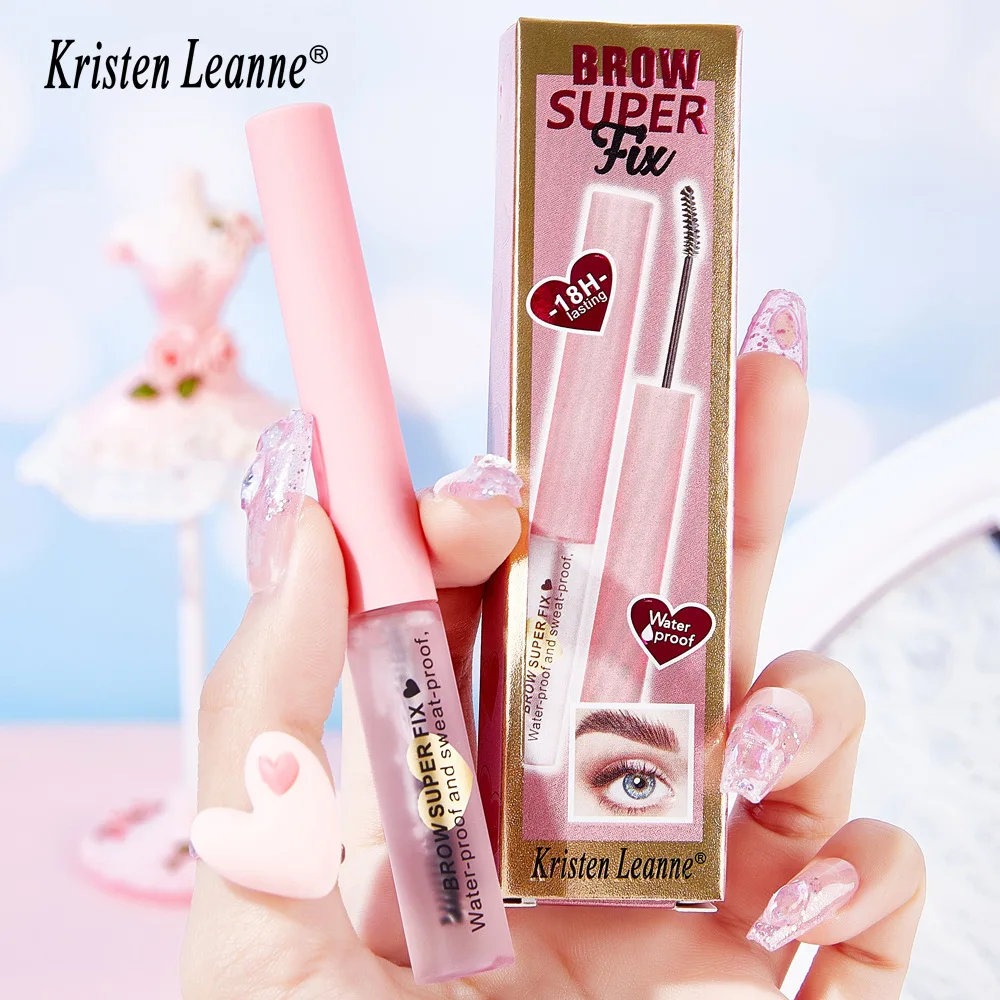 جل الحواجب الملون الشفاف محسن الحواجب السائل ماكياج العين قاعدة الحاجب كريم الحاجب جل تصفيف مقاوم للماء مستحضرات التجميل