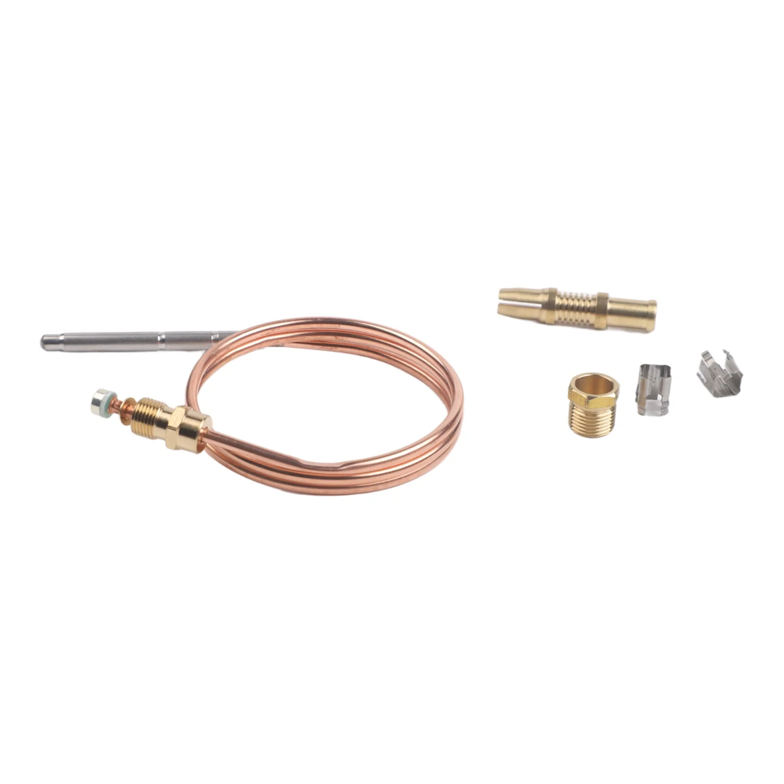 Copper Thermocouple 24 36 Inch High Temperature Sensor For Robertshaw For Rheem For General HVAC For Pilot Burner Thermostat Con
