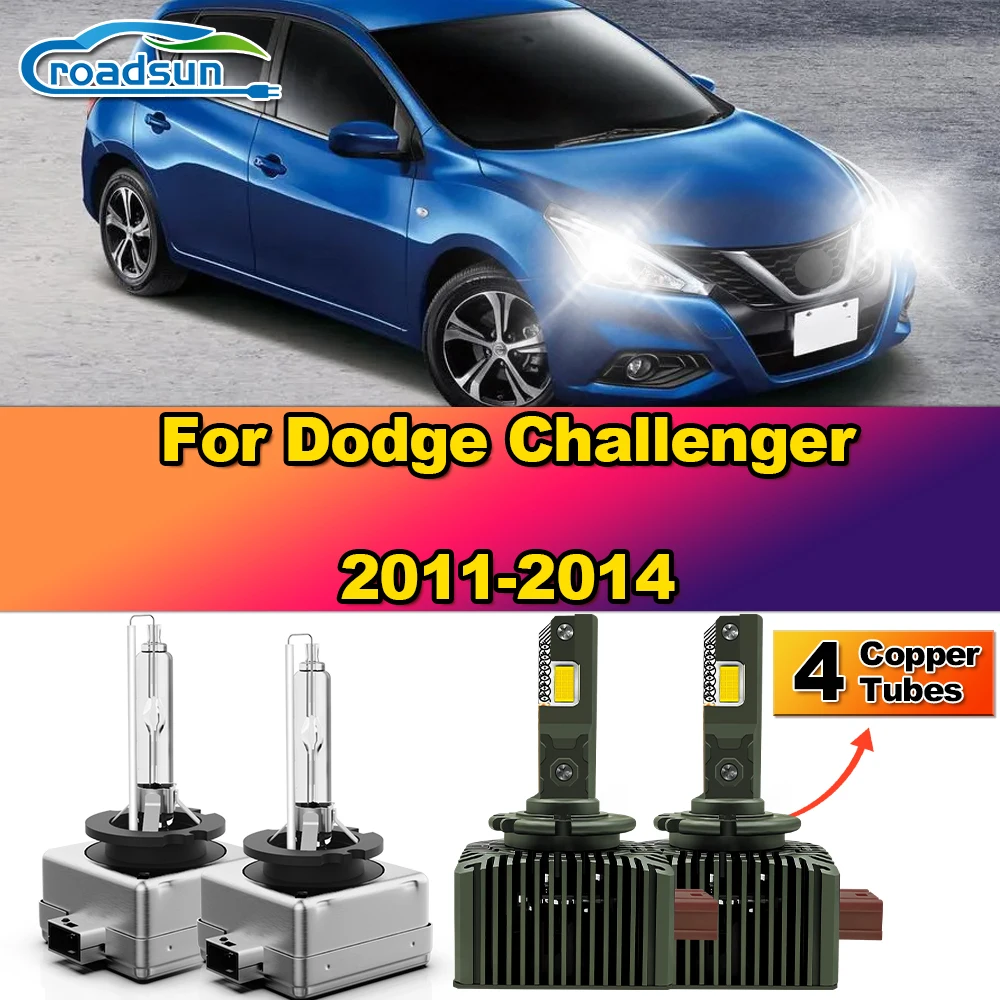 

120 Вт D1S светодиодные автомобильные фары 30000LM Canbus без ошибок ксеноновые HID автолампы 12 В 24 В для Dodge Challenger 2011 2012 2013 2014