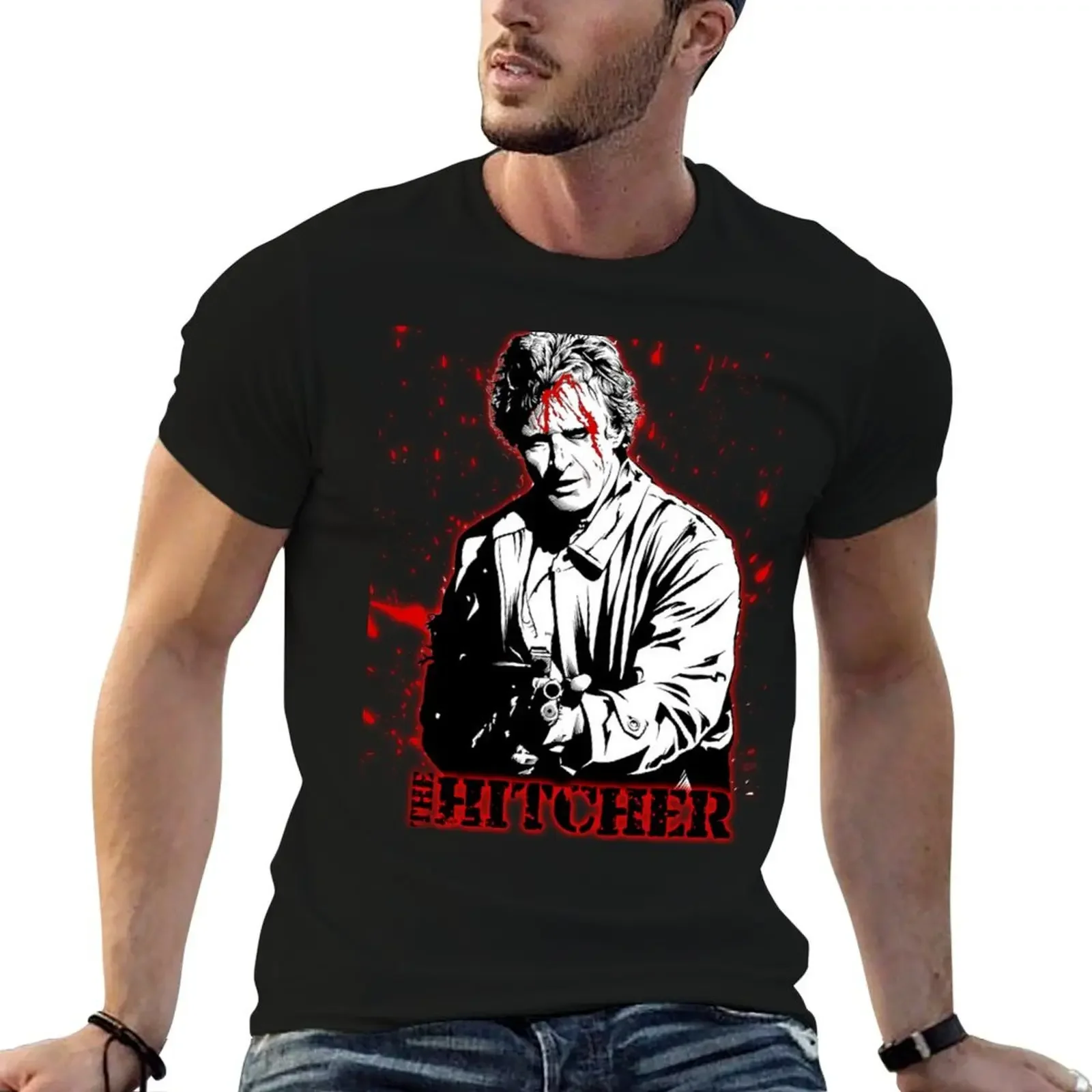 the Hitcher T-Shirt luxury t-shirt anime shirt men t shirts high quality