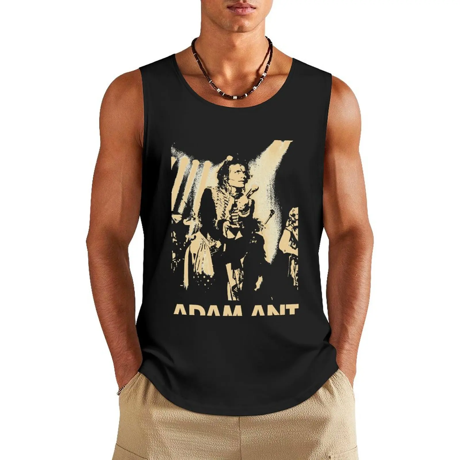

People Call Me Adam Handsome Actor Ant Retro Vintage Tank Top gym Men's t-shirts gym shirt man