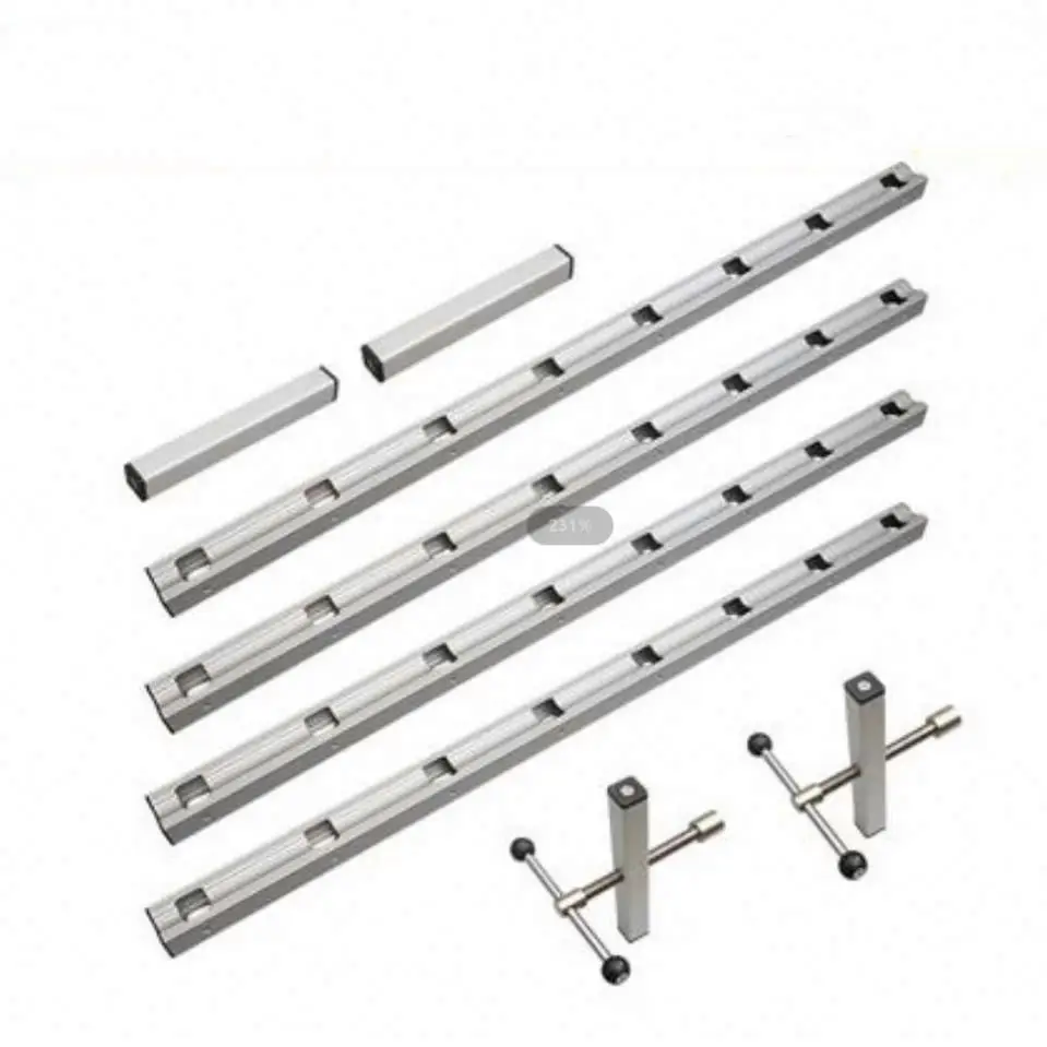 TEBAK XC-1 Aluminum Alloy Wood Splicing Clip Woodworking Auxiliary Fixture Splicing Board Positioning Panel Strong Fixed Clip