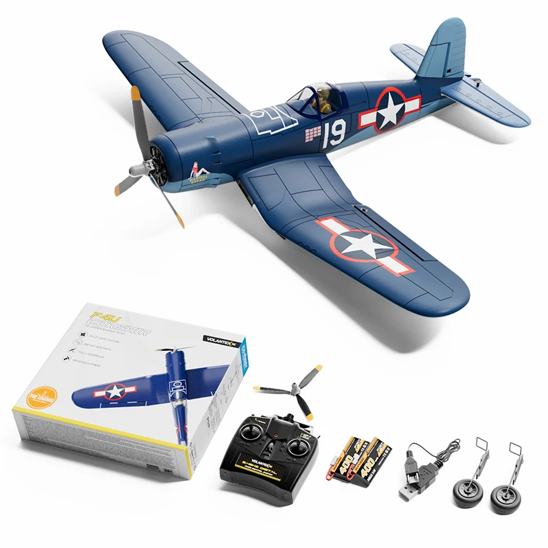 

New Orlans F4U Corsair RC Plane Brushless Model F4u Pirate Fighter Aircraft High-Quality Remote-Controlled Aircraft Accessories