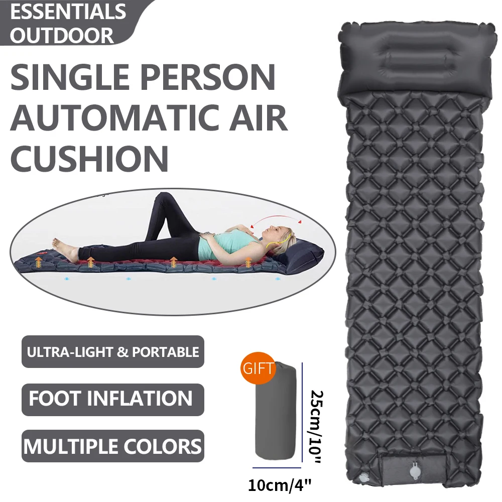 automatic-inflatable-camping-pad-with-built-in-pillow-ultra-light-portable-sleeping-mat-foot-pump-inflatable-air-mattress-for