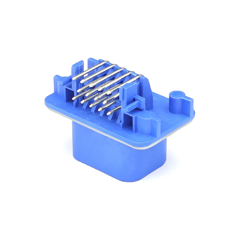 

776267-5 Automotive Connector 14Pin Blue 90° Angle PCB Mount Header Factory Direct