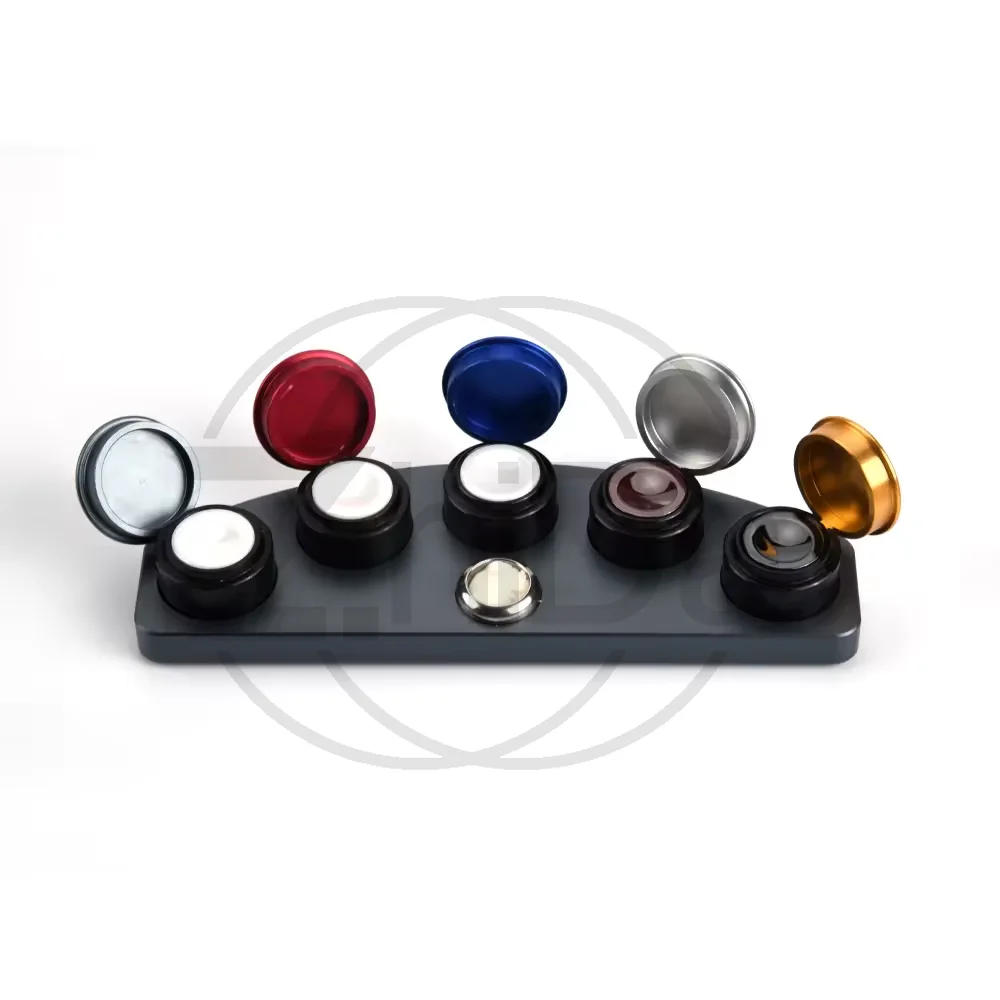 

Professional Metal 5-Grid Oil Plate for Watch Maintenance - Oiler Parts Tray, Technician-Exclusive Tool