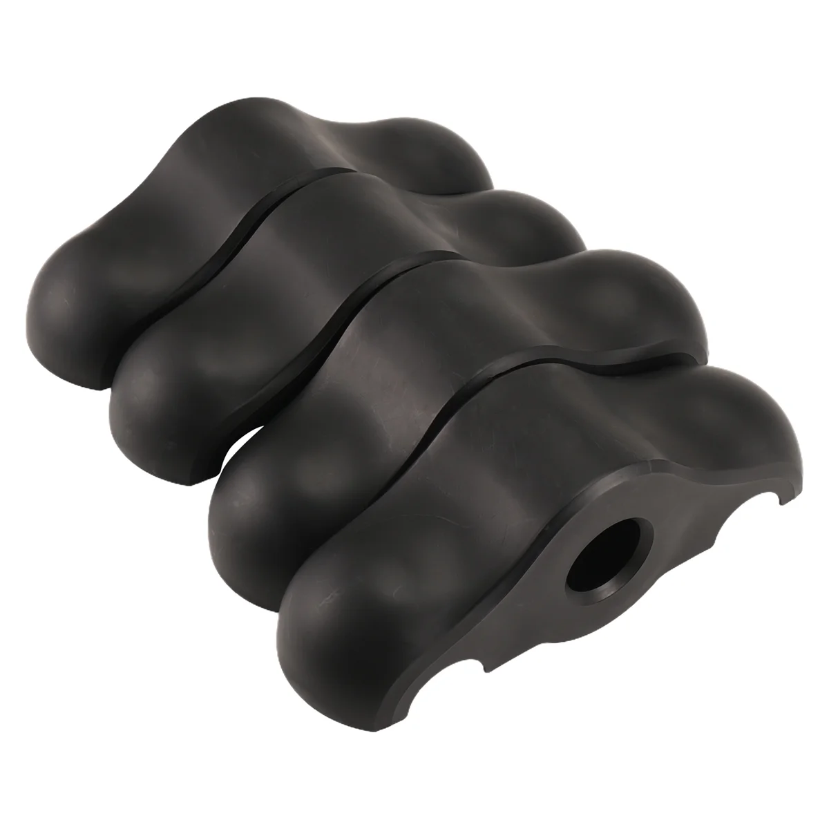 Almohadilla acolchada para pies para bicicleta de interior N18R, almohadillas para pies de tenis para suelo antifricción y reducción de ruido para 4 Uds (sin la pelota)